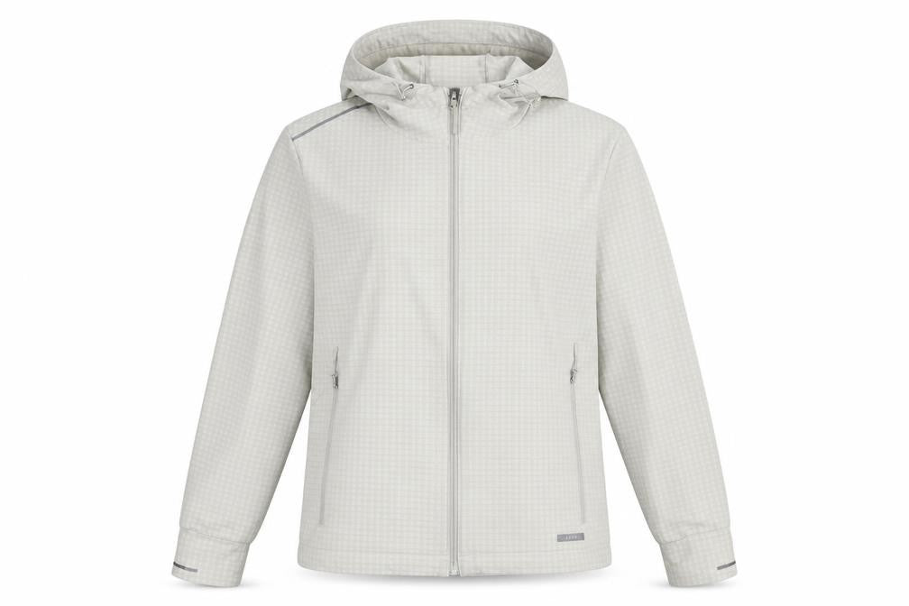 Decathlon Unisex Grey Windbreaker Jacket M Casual
