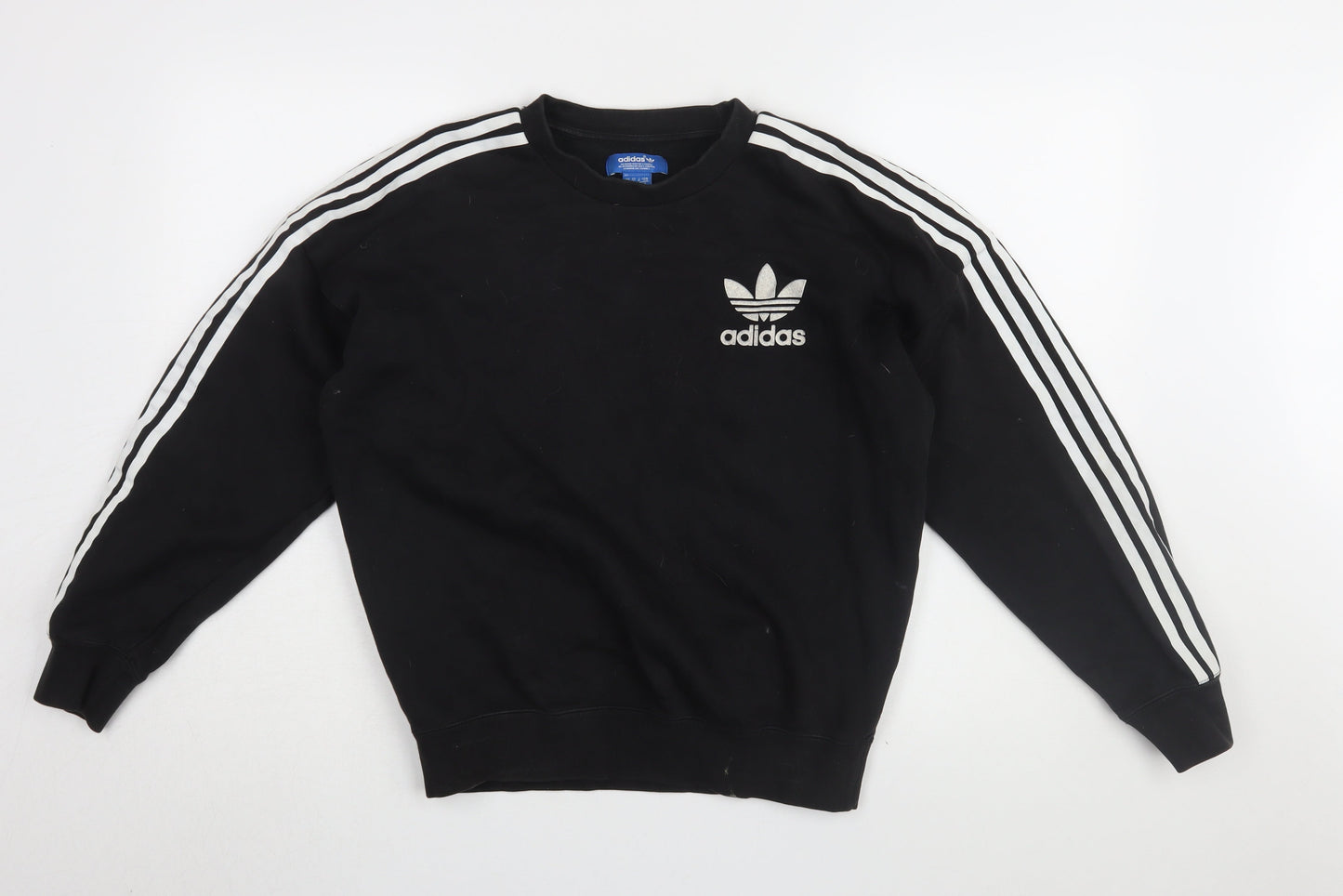 Adidas Unisex Black Pullover Sweatshirt S