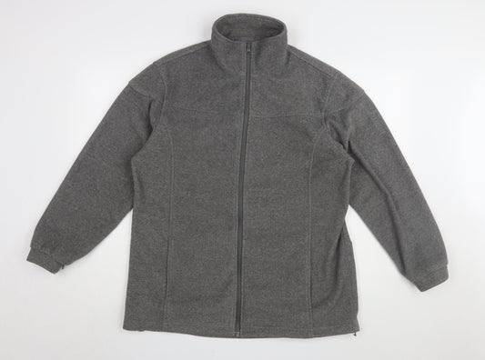 TOG 24 Women's Grey Full-Zip Sweatshirt Size 10