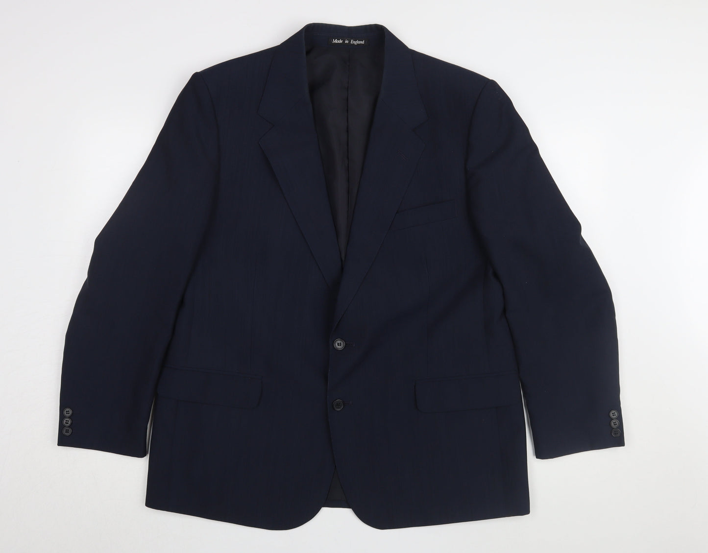 Harbarry of England Men's Blue 44S Blazer
