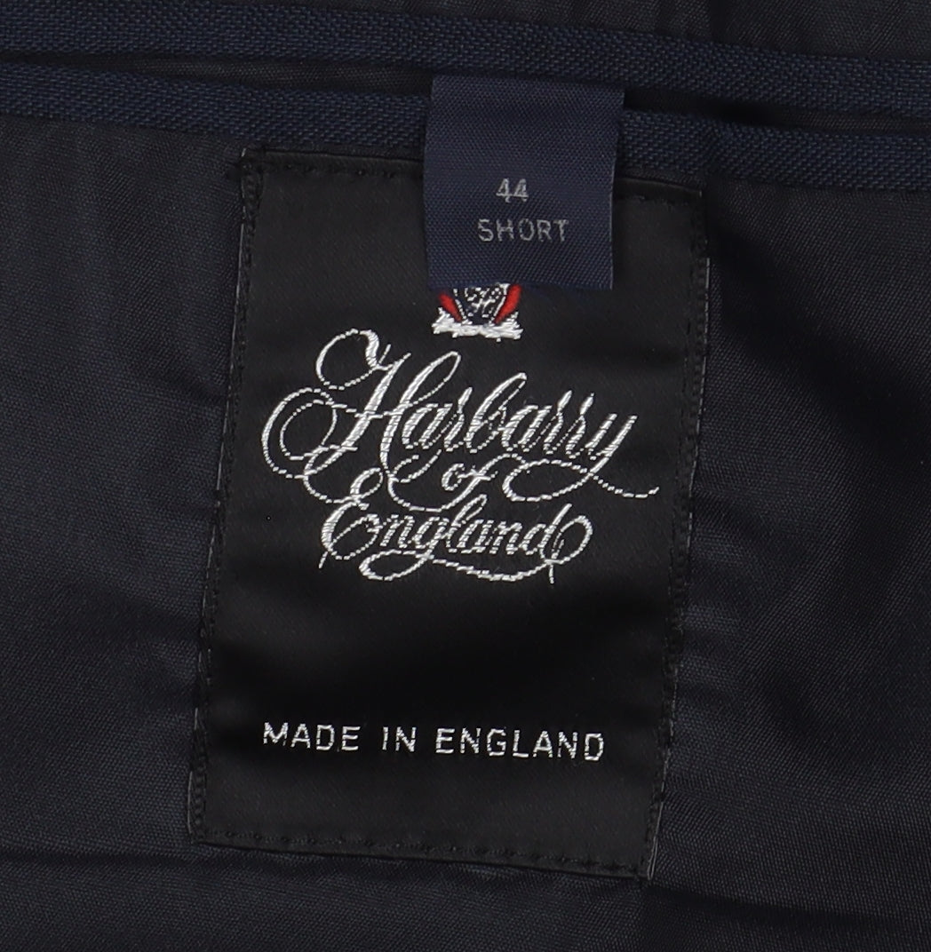 Harbarry of England Men's Blue 44S Blazer