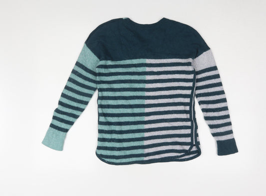 White Stuff Women's Multicoloured Striped Pullover, Size 8