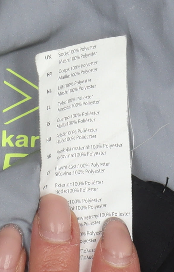 Karrimor Unisex Windbreaker Jacket L Black/Grey