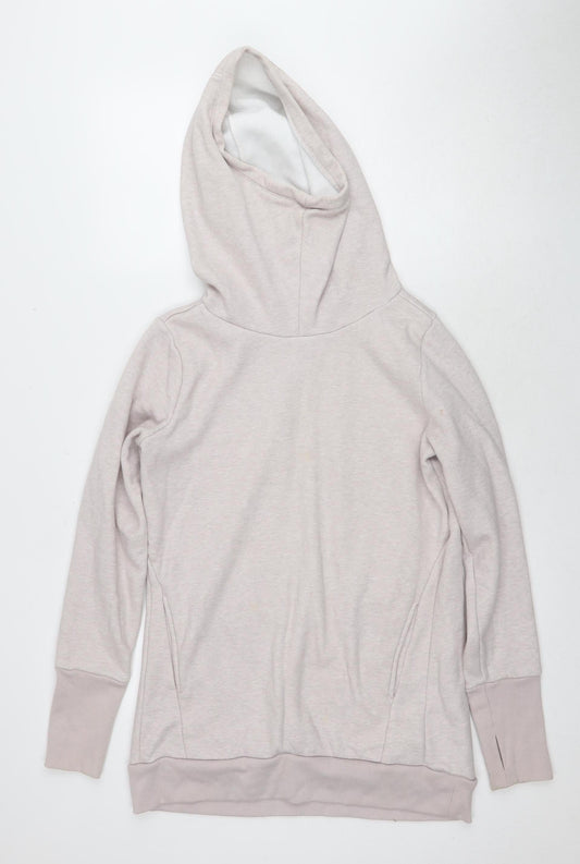 Fabletics Women's Beige Pullover Hoodie Size S - Casual & Cozy
