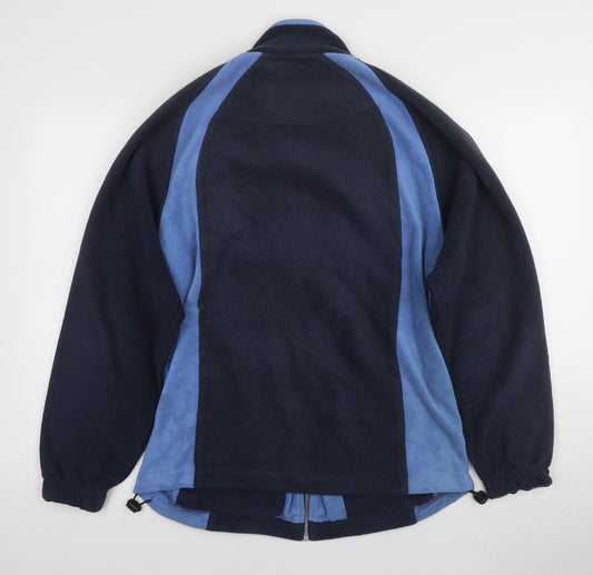Cotton Traders Blue Men's Fleece Jacket S Casual Zip