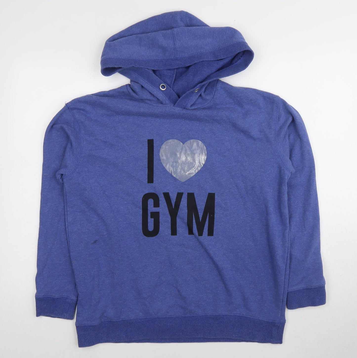 Red Herring Women's Blue Medium Graphic Pullover Hoodie