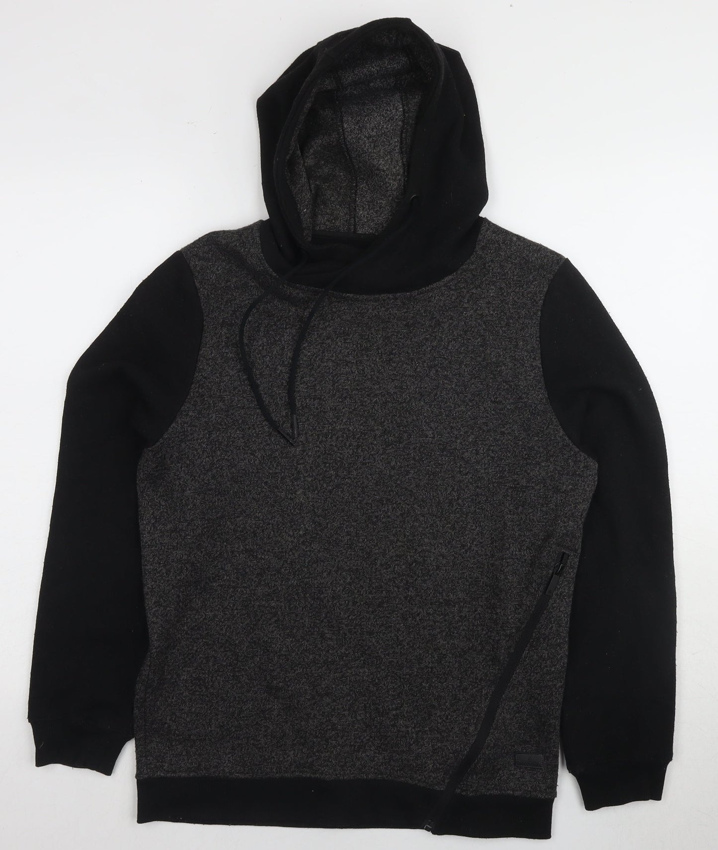 WROGN Men's Black Hoodie, Medium, Pullover, Hooded