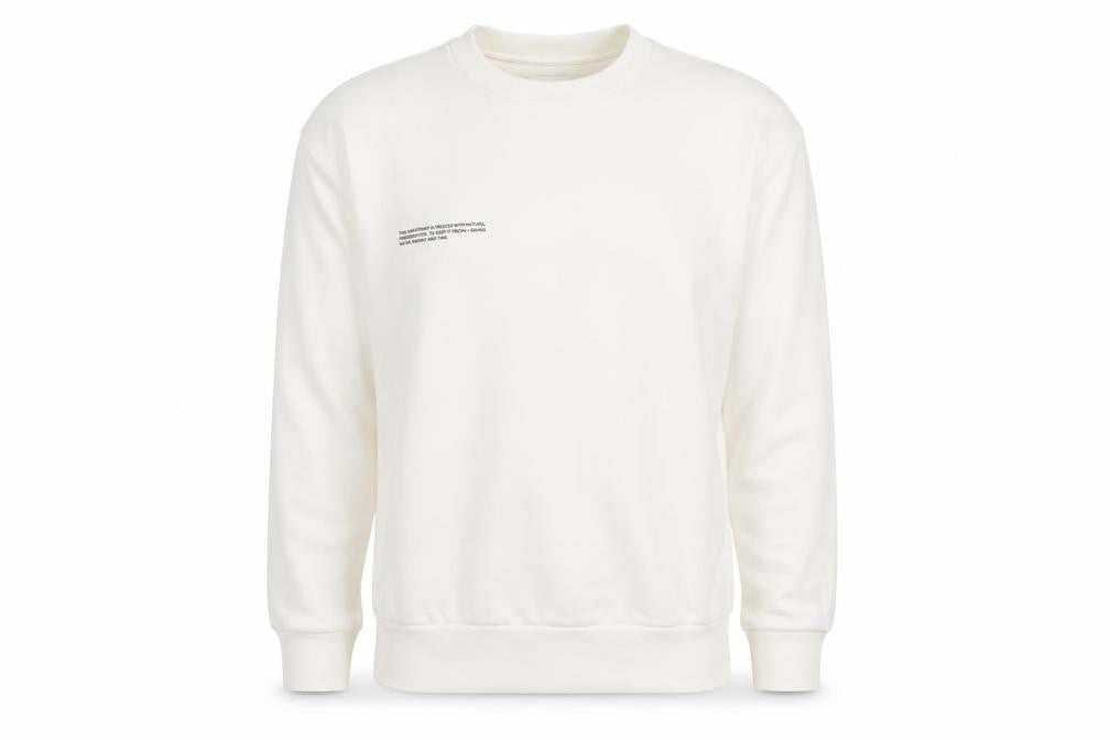 Pangaia Mens White XS Pullover Sweatshirt