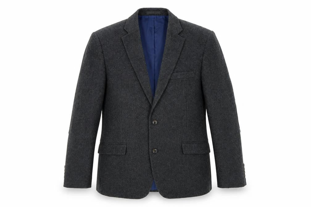 Marks and Spencer Men's Grey Blazer Size 42R Single-Breasted