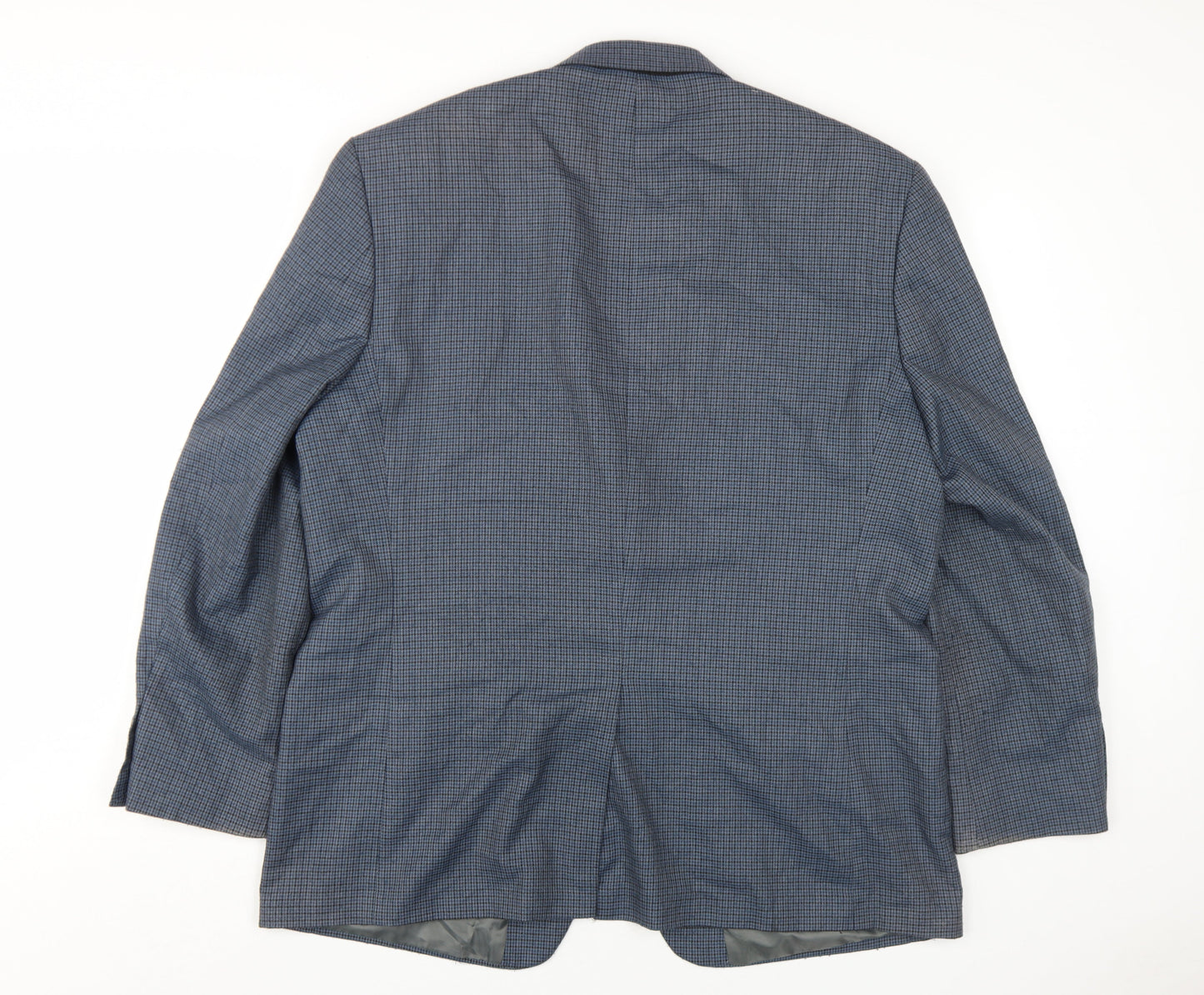 Chaps Men's Blue Check Blazer 46R