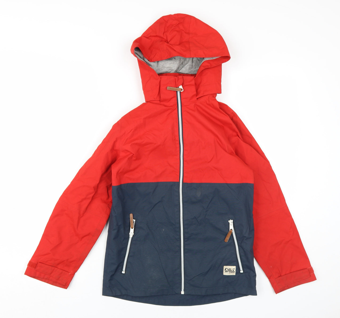 H&M Boys Red Blue Windbreaker Jacket 10 Years