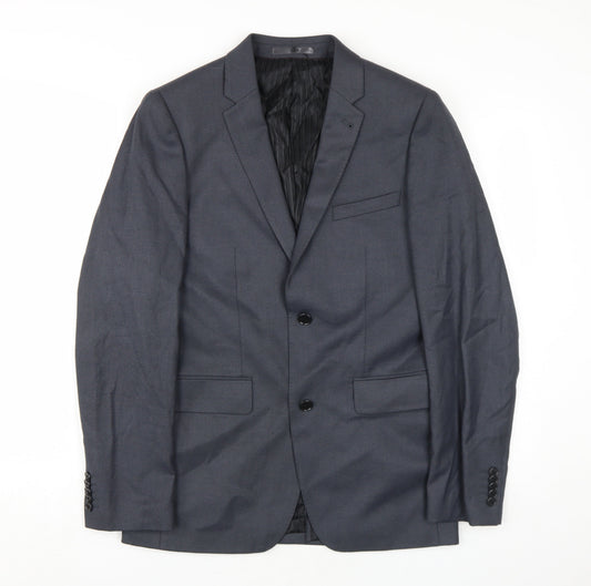 Ventuno 21 Men's Blue Blazer, Size 36R, Business Formal