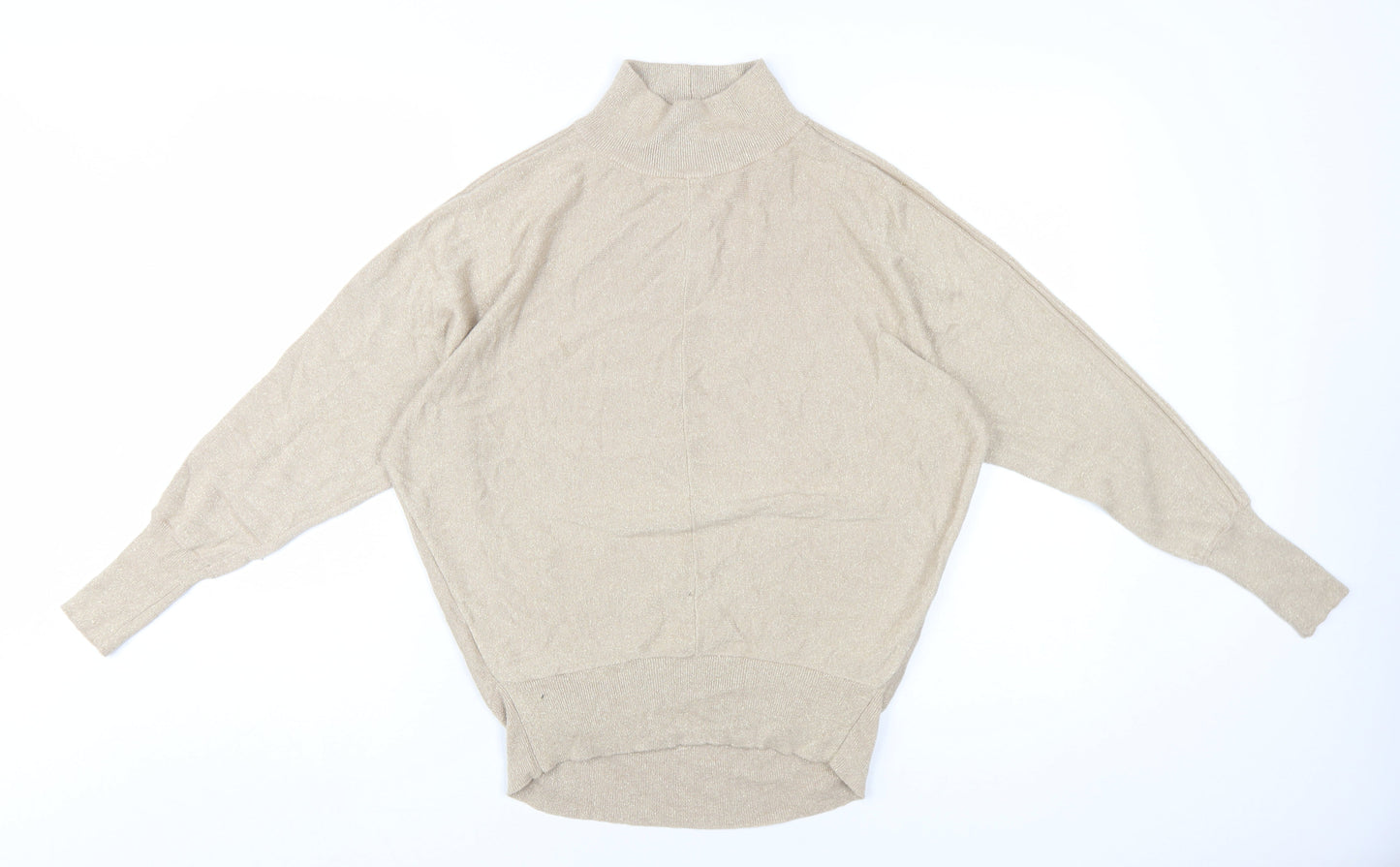 InWear Women's Beige Roll Neck Pullover Jumper XS
