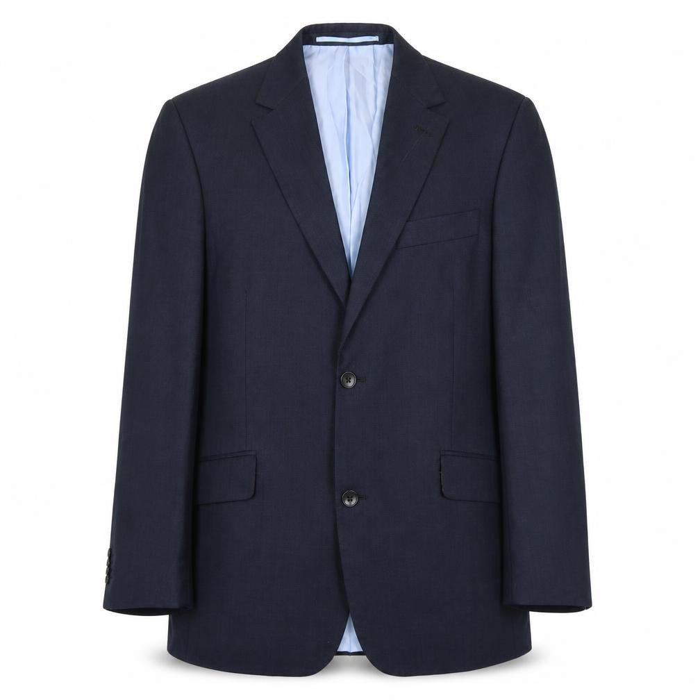 Mens 40 Chest Regular Daniel Hechter Blue Two-Button Blazer