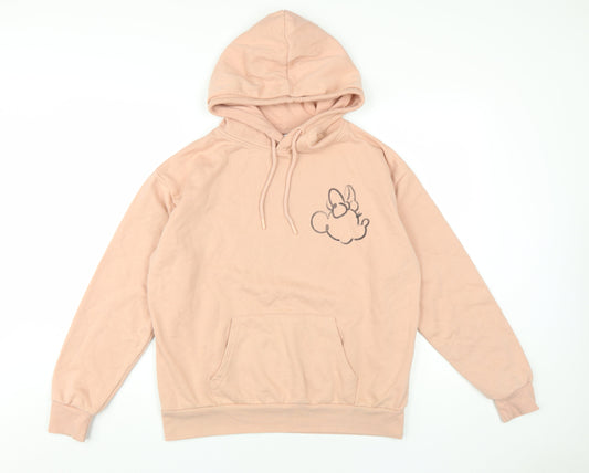 Disney Women's Pink Pullover Hoodie M