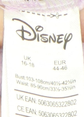 Disney Women’s Purple Mickey Sweatshirt, Size 16-18