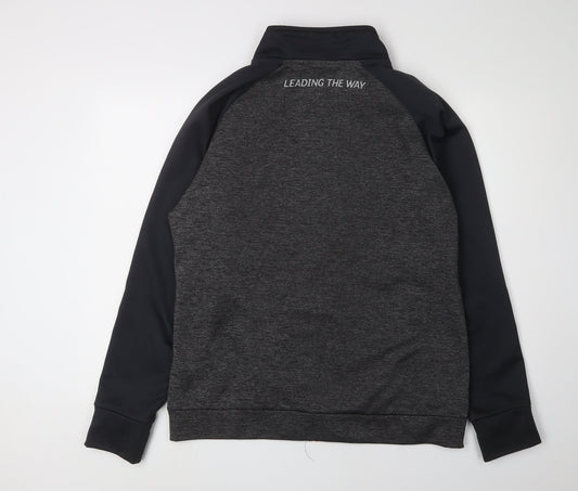 Davanti Men's Grey XL Full Zip Sports Sweatshirt