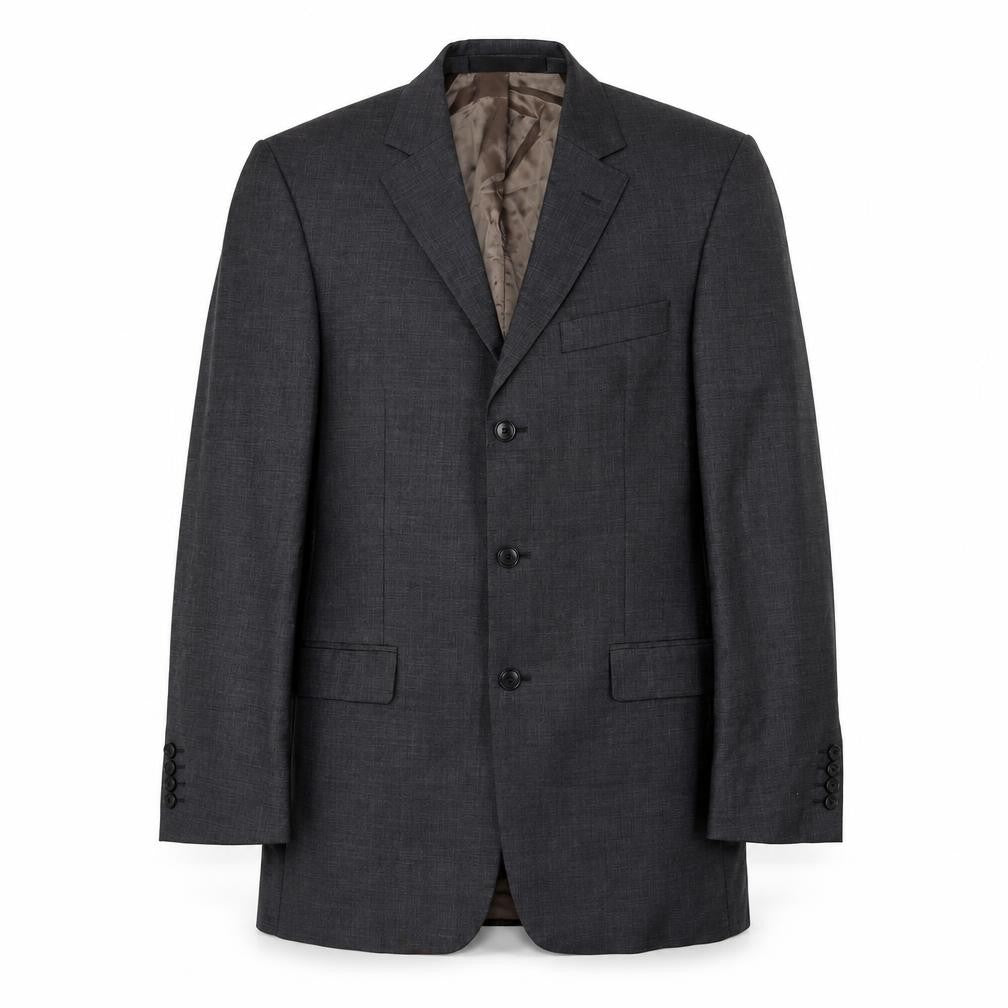Marks and Spencer Men's Black Blazer 38 Long Wool