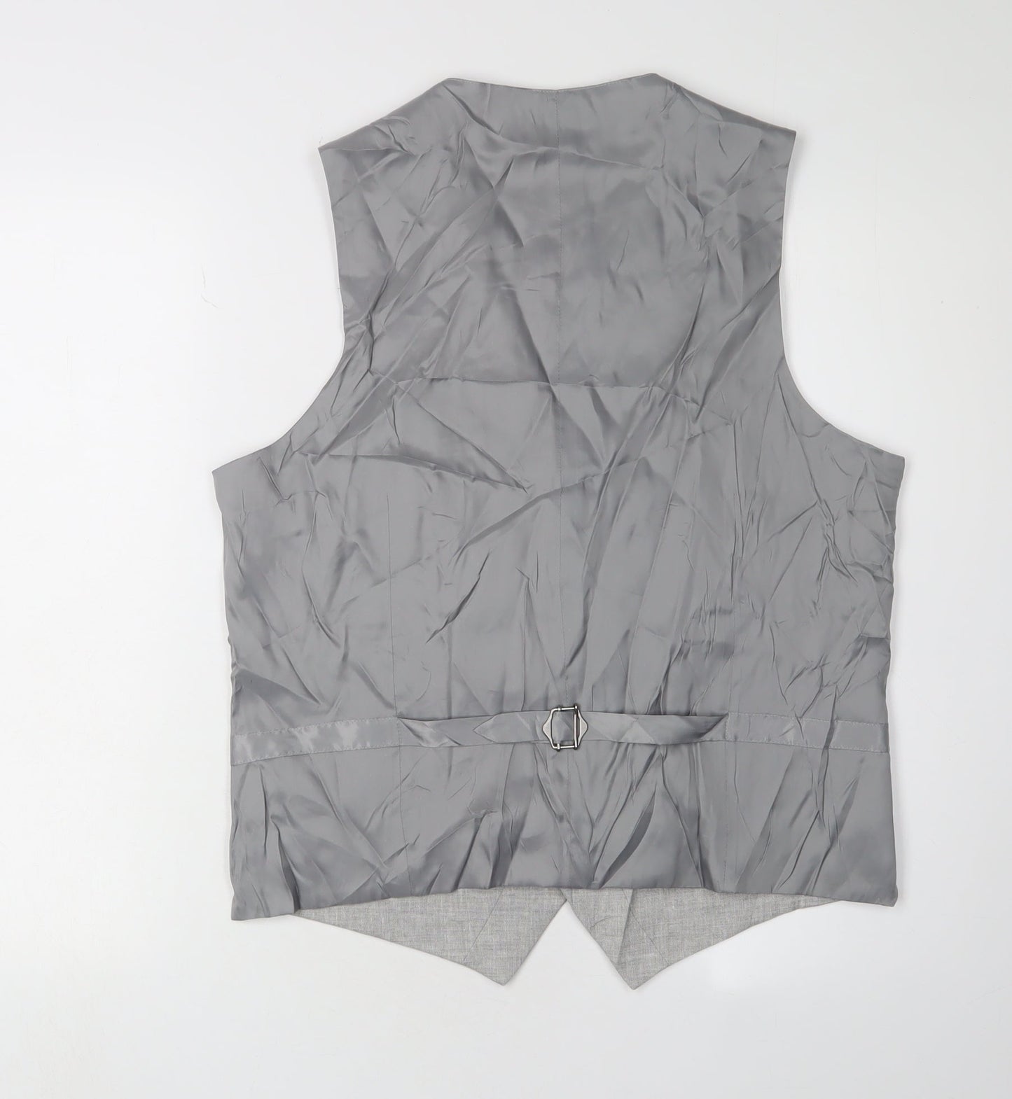 Marks and Spencer Men's Grey Suit Waistcoat Size 40R