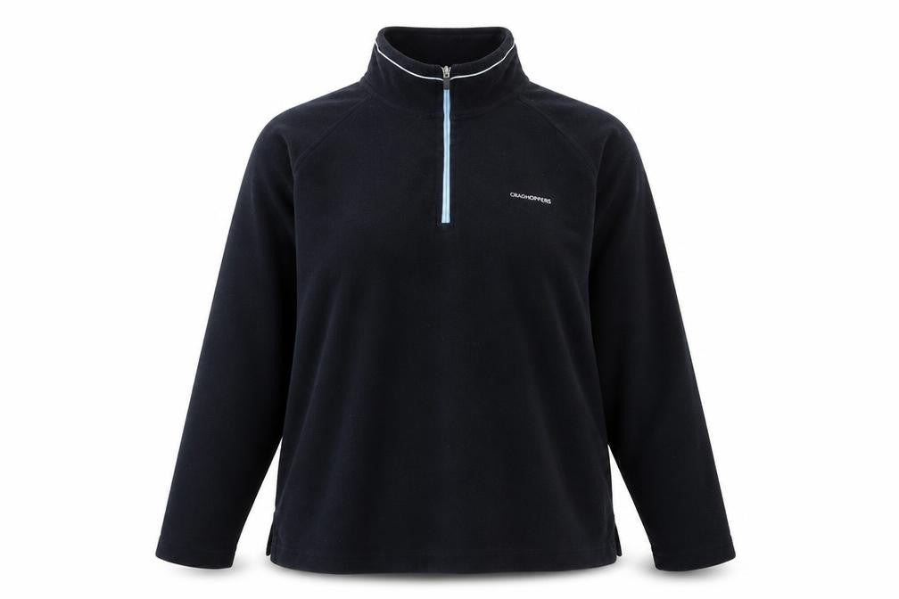 Unisex Adults UK UK 18 Regular Craghoppers Black Pullover Sweatshirt