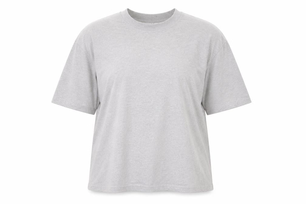 Collusion Womens Grey Basic T-Shirt, Cotton Blend Size S,