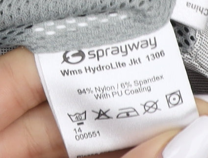 Sprayway Women's Green Rain Coat Size 10