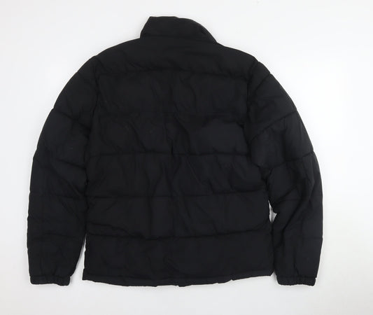 Hollister Women's Black M Puffer Jacket