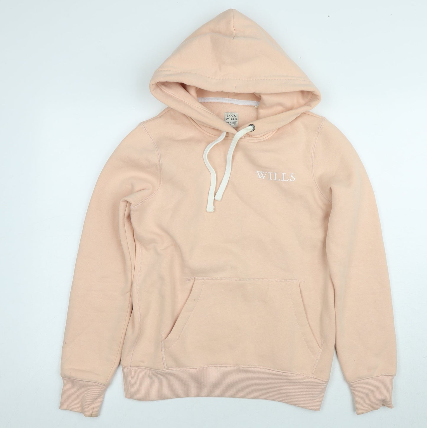 Jack Wills Women's Beige Pullover Hoodie Size 8