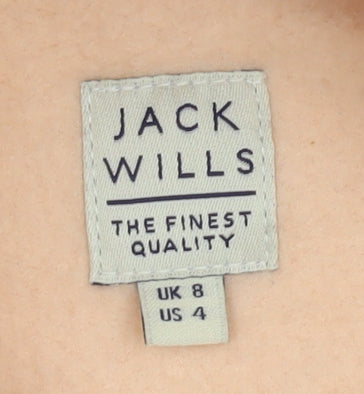 Jack Wills Women's Beige Pullover Hoodie Size 8