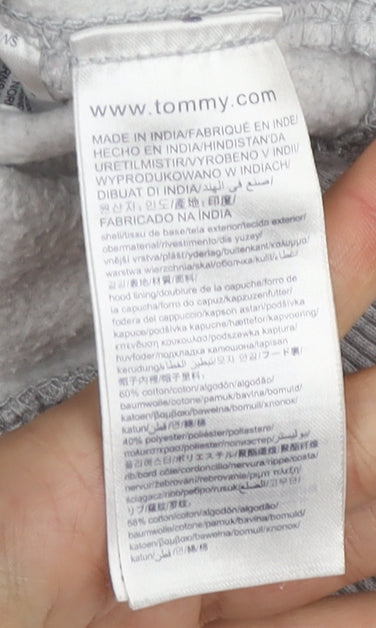 Hilfiger Denim Men's Grey Full Zip Hoodie S