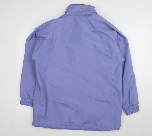 Outdoorscene Women's Purple Waterproof Jacket Size 12-14