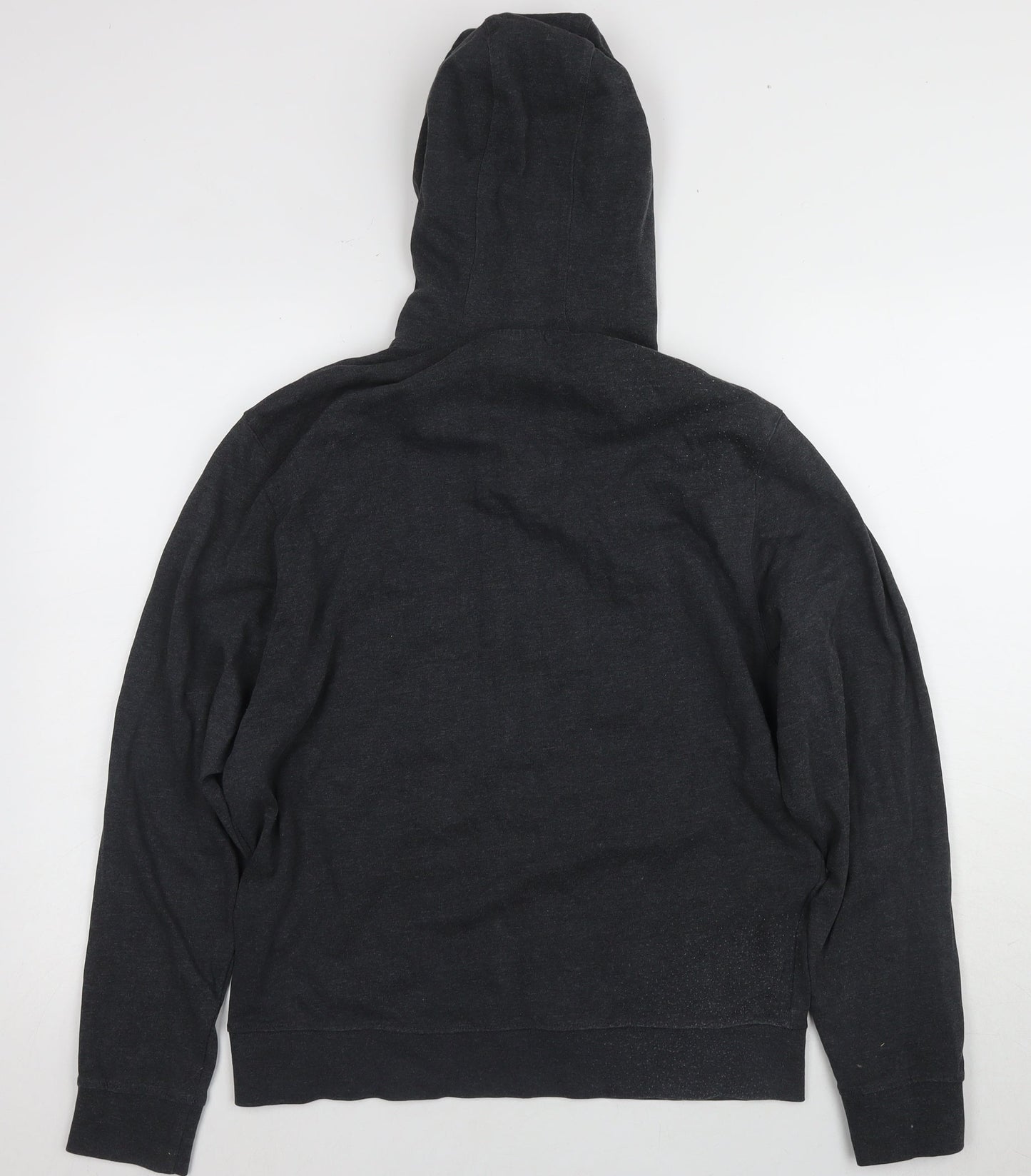 Lonsdale Women's Black Pullover Hoodie - Size M, Logo Accent