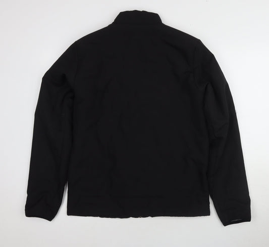 Decathlon Men's Black Bomber Jacket, UK 18, Regular Fit