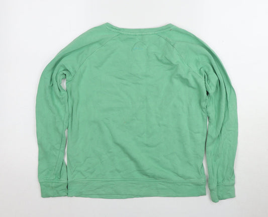 Joules Women's Green Pullover Sweatshirt UK 6