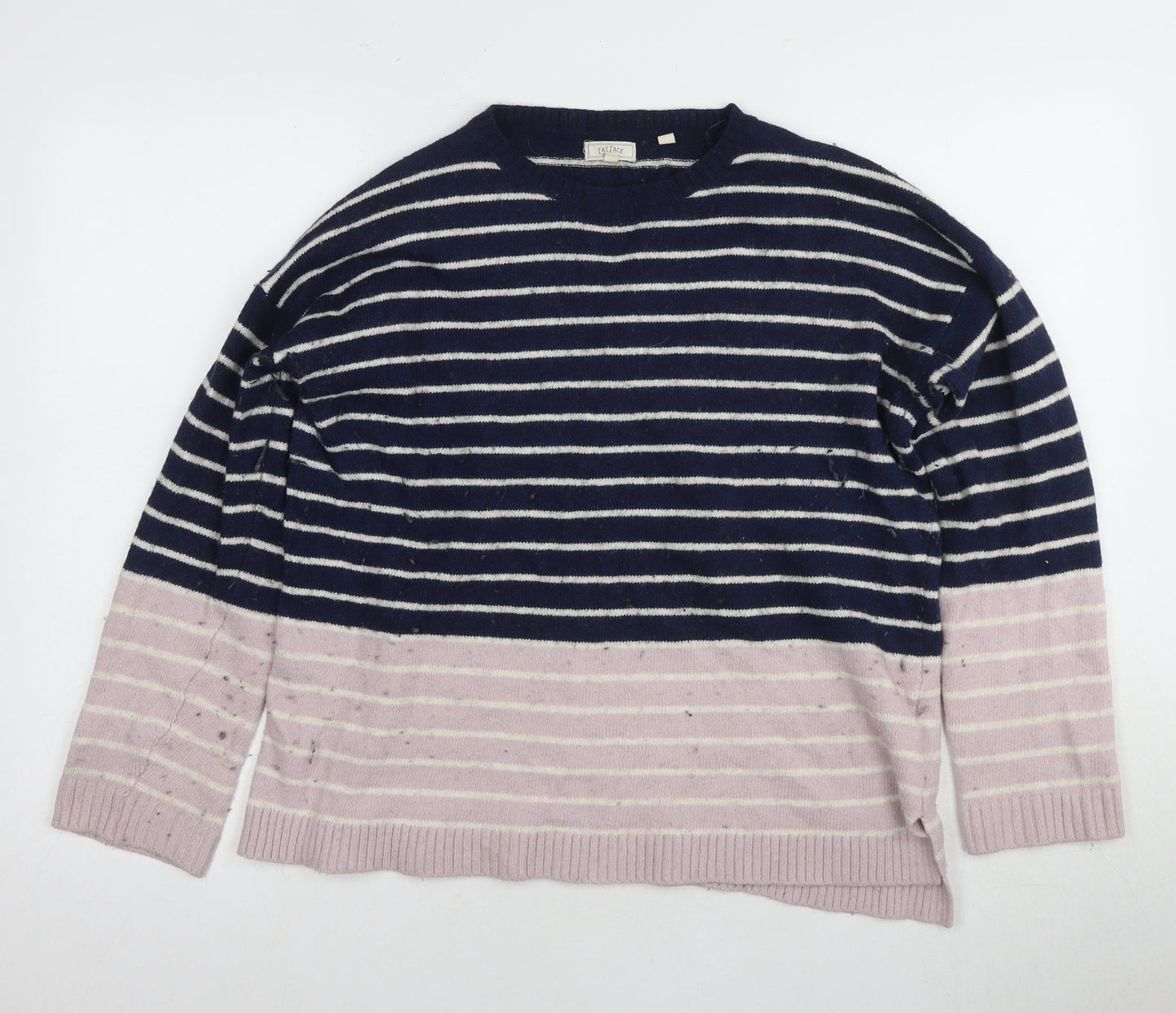 Fat Face Women's Multicoloured Striped Jumper Size 10