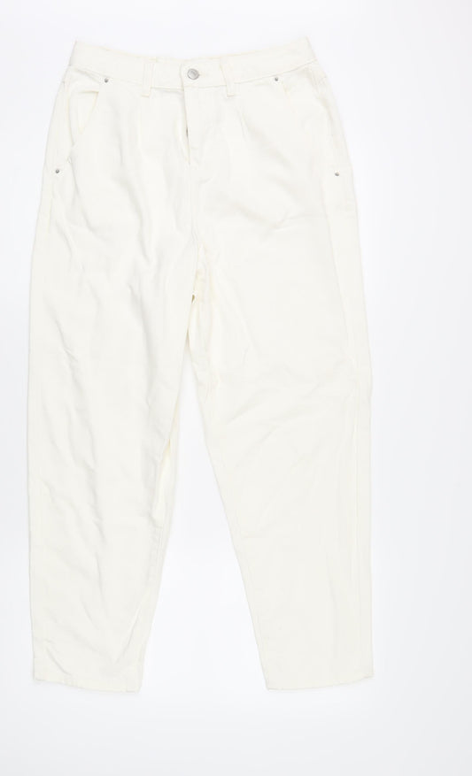 Urban Bliss Women's Ivory Chino Trousers - Size 6