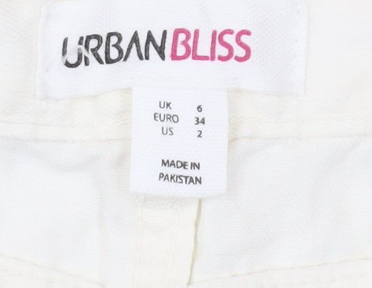 Urban Bliss Women's Ivory Chino Trousers - Size 6