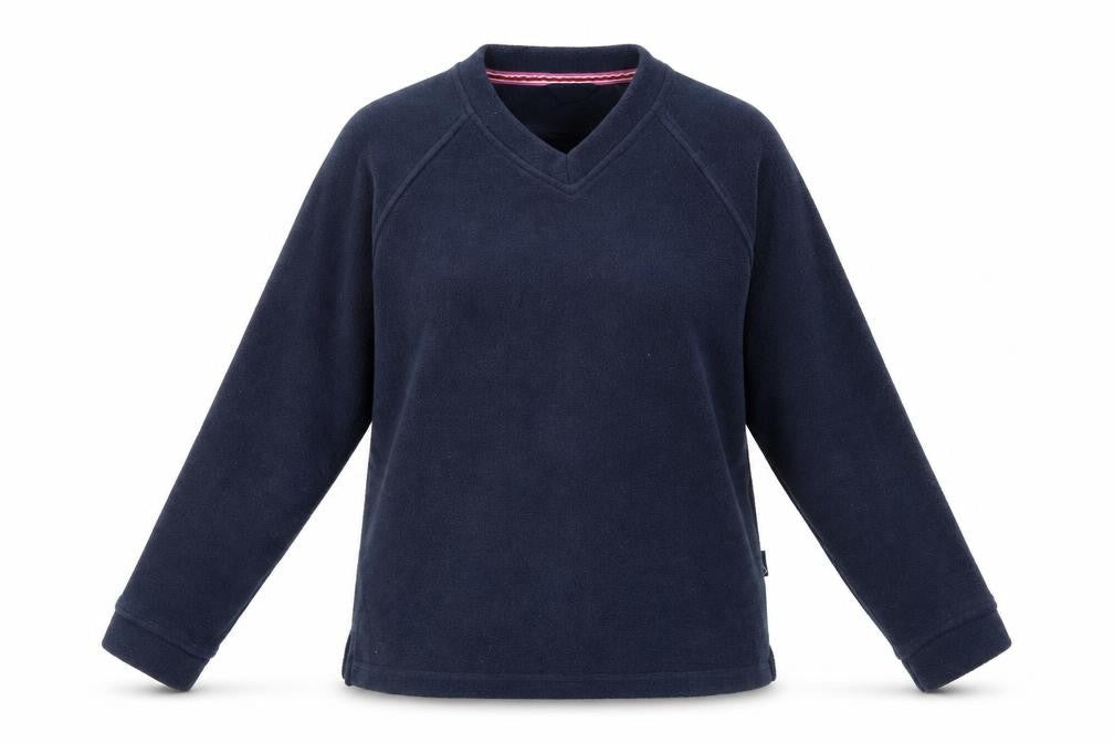 Womens UK 14 Regular Ralph Lauren Blue Pullover Sweatshirt