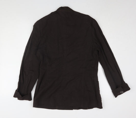 Carlisle Women's Brown Cotton Jacket Size 10