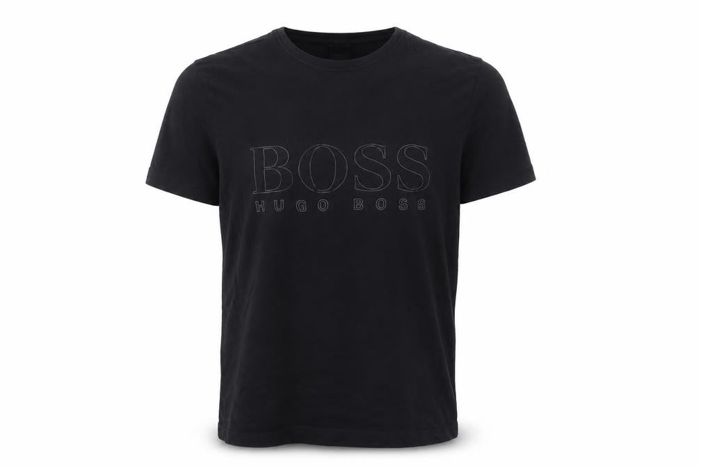 Mens UK Size S HUGO BOSS Black  Cotton T-Shirt