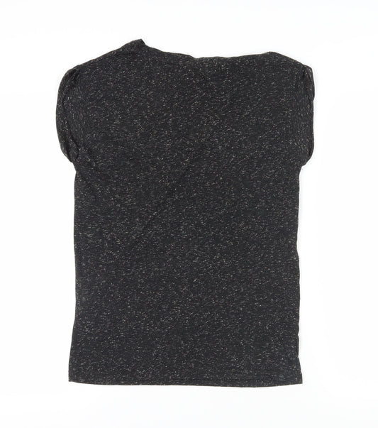 Disney Teens Black Tinkerbell T-Shirt Size 10