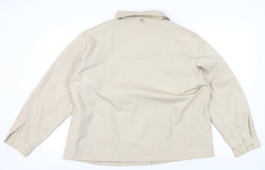 EWM Women's Beige Basic Jacket Size 22