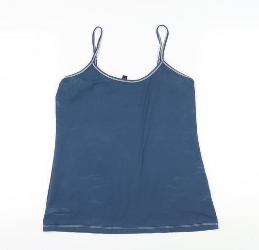 Long Tall Sally Women Medium Blue Camisole