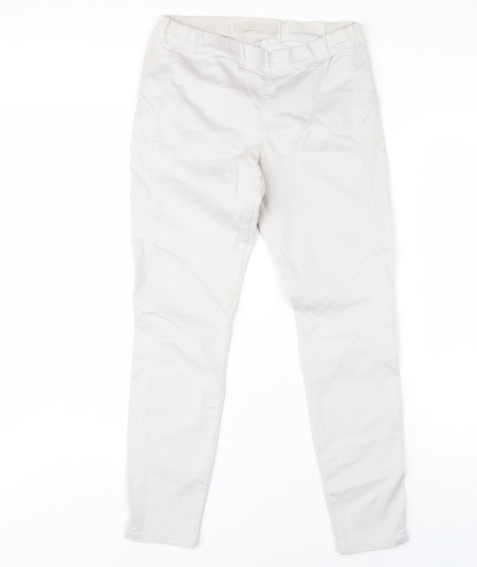 YAYA Women's White Skinny Trousers Size 10