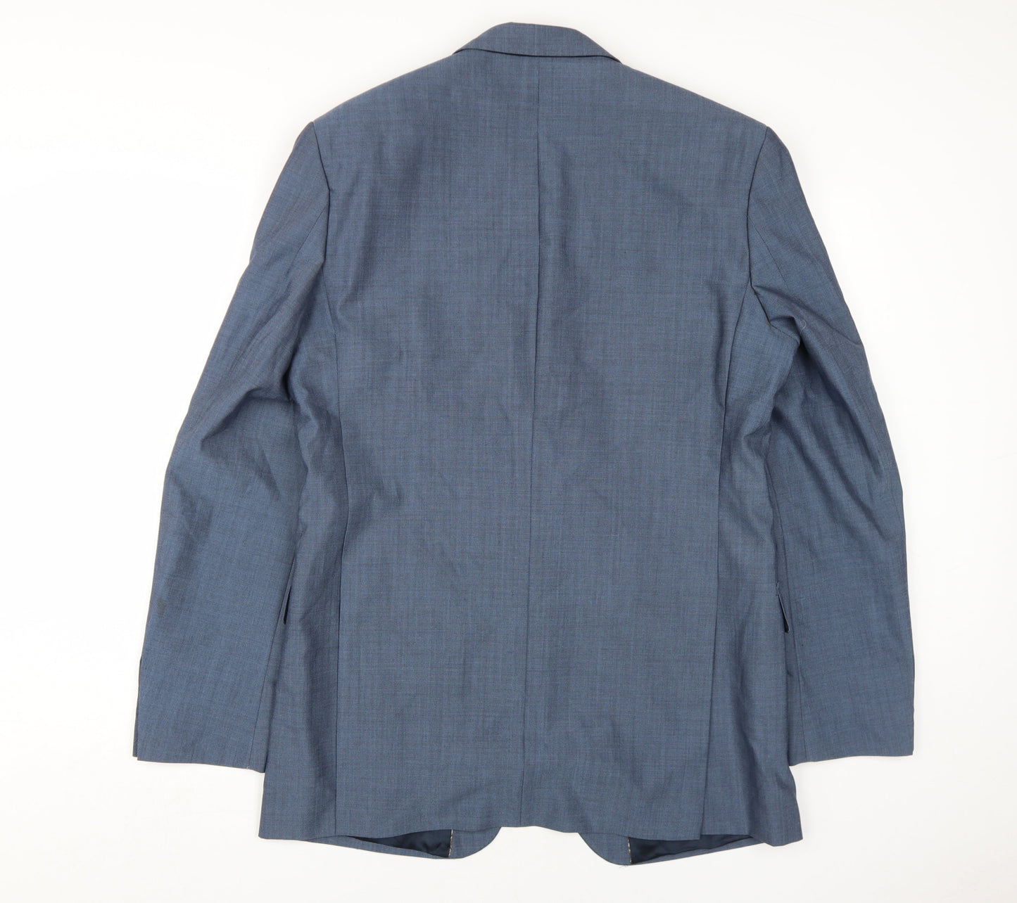 Alexandre of England Men's Blue Long Blazer 40L