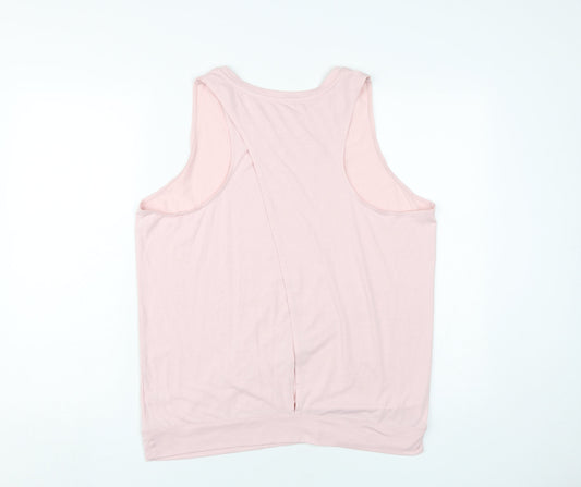 Athletic Works Women's Pink Sleeveless Tank L Casual Basic