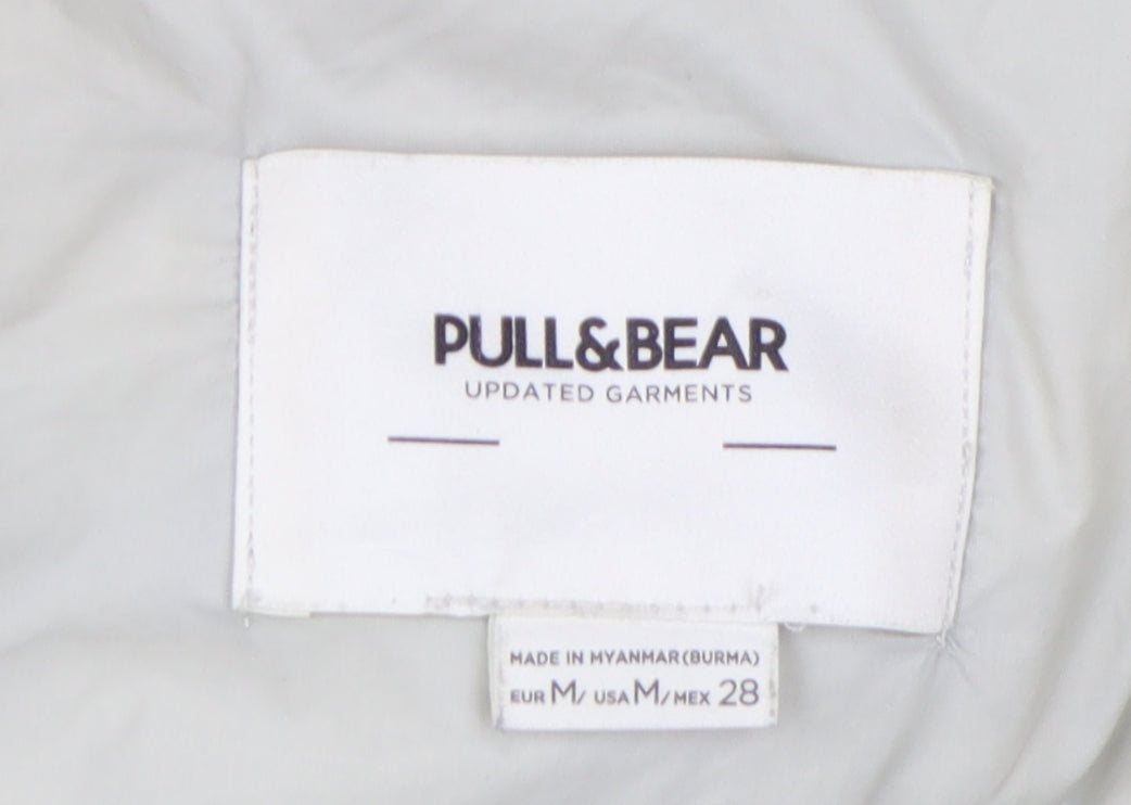 Pull & Bear Women's Beige Waistcoat, M, Casual