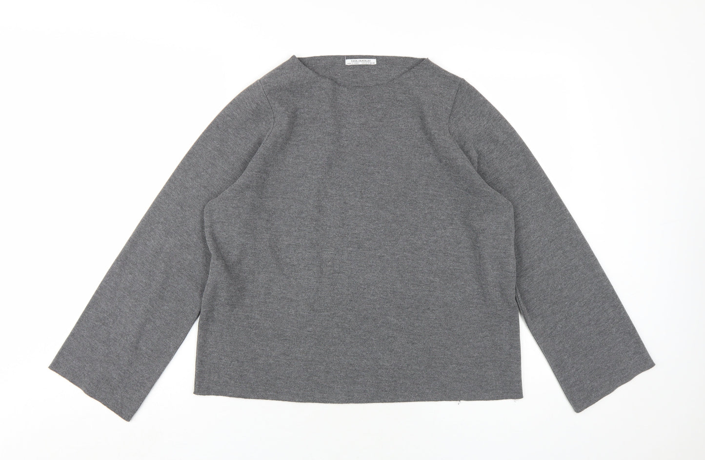 Zara Trafaluc Women's Grey Pullover Jumper Size S