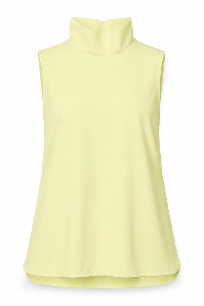 Coast Women's Yellow Sleeveless Blouse, Size 14, Casual