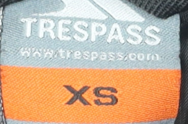 Trespass Women's Black XS Hooded Puffer Jacket